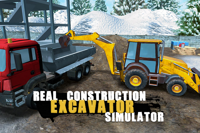 Real Construction Excavator Simulator