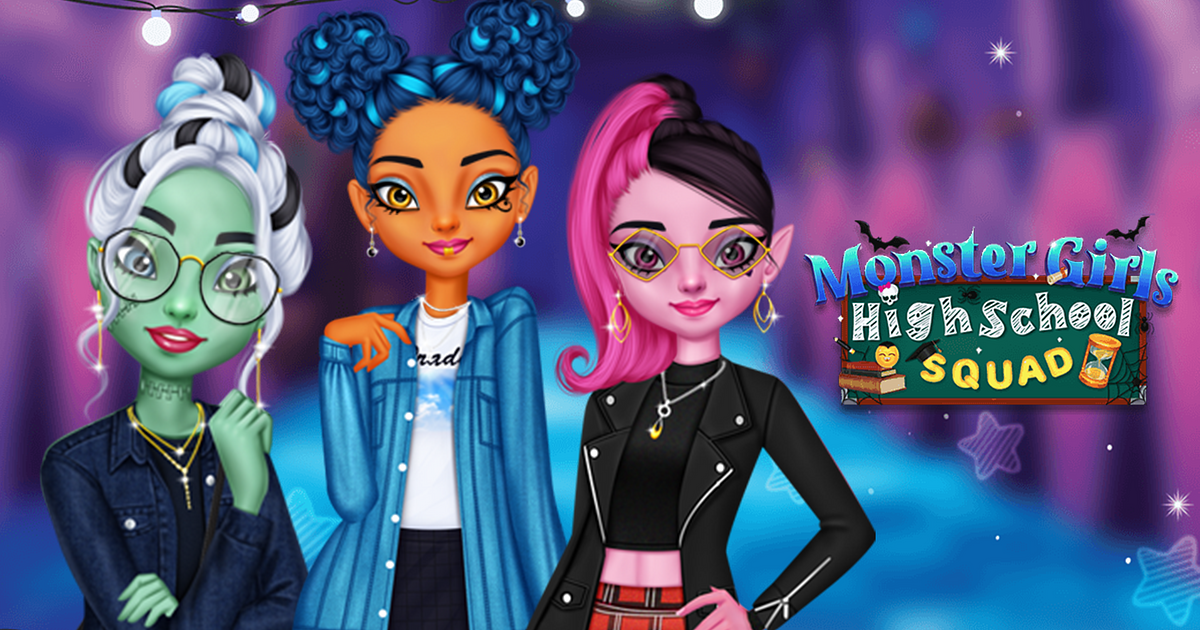 Monster Girls High School Squad - Online Oyun - Hemen Oyna | Oyungemisi.com