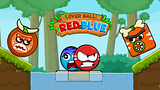 Red and Blue Ball Cupid Love
