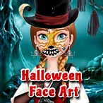 Halloween Face Art