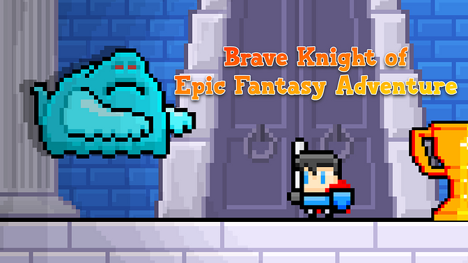 Brave Knight of Epic Fantasy Adventure