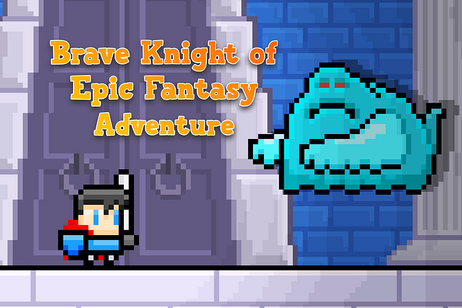 Brave Knight of Epic Fantasy Adventure