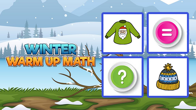 Winter Warm up Math