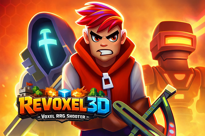 Revoxel 3D: Voxel RPG Shooter