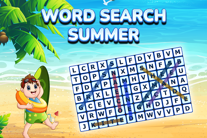 Word Search Summer