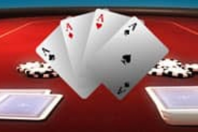Texas Holdem Poker Başlar Yukarı